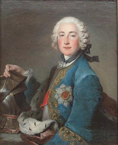 Louis Tocque Portrait of Frederick Michael of Zweibrucken Norge oil painting art